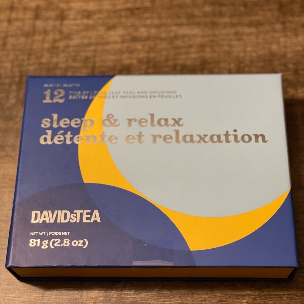 DAVIDsTEA Sleep & Relax Tea Sampler